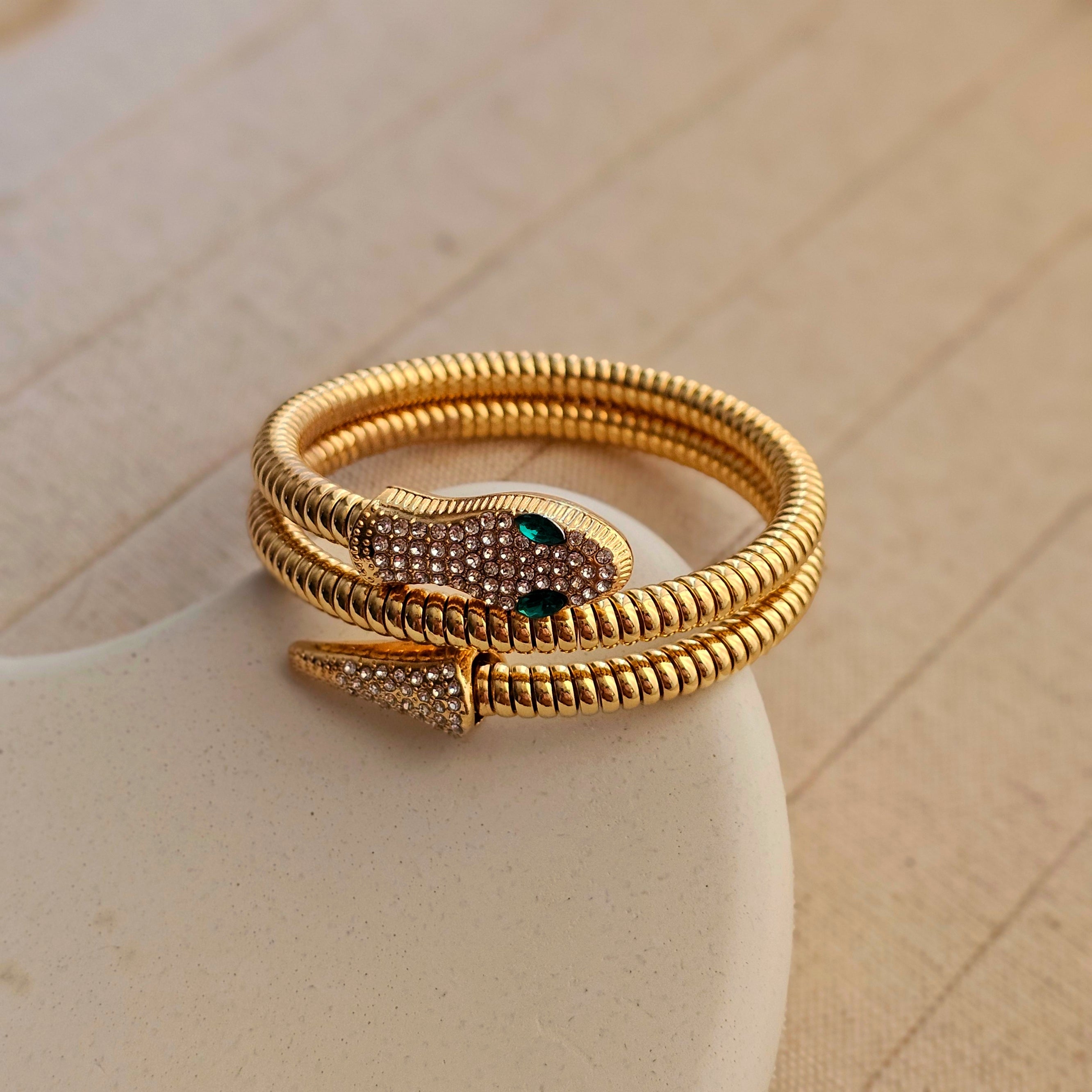 Serpant cuff Bracelet-2  taahirajewellery
