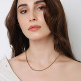 18kt G.P Rope Chain Necklace