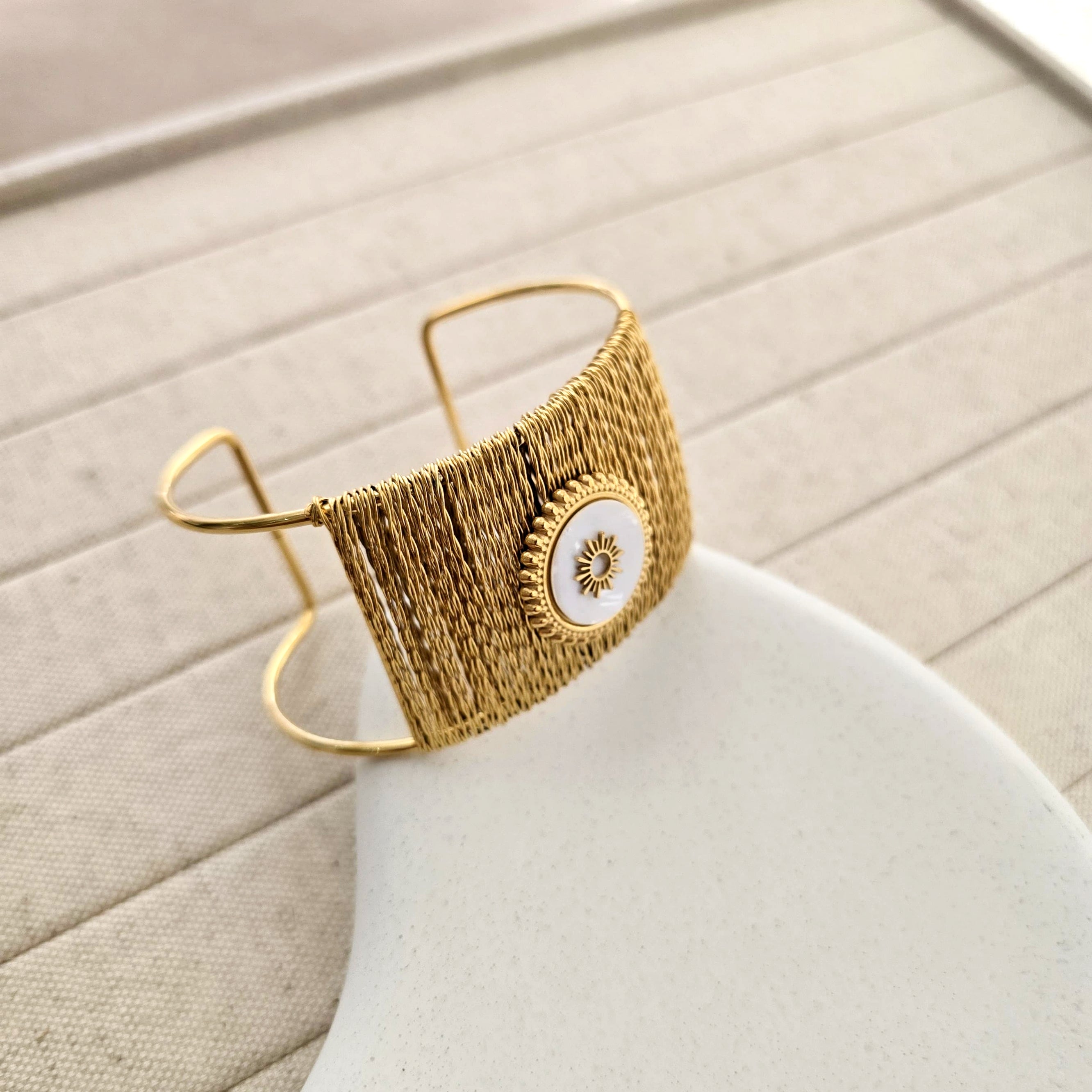 Nora Vintage Cuff Bracelet-1  taahirajewellery