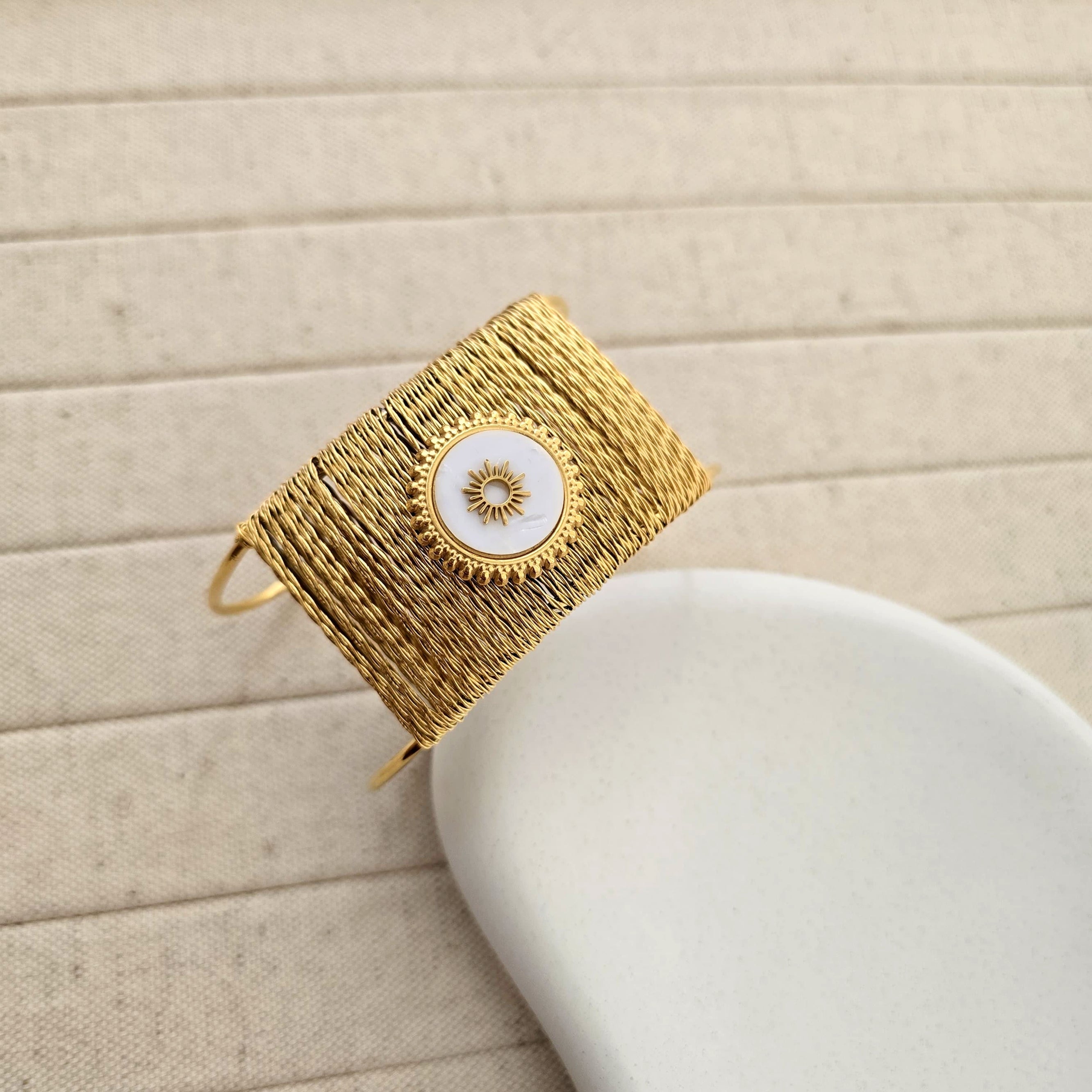 Nora Vintage Cuff Bracelet-2  taahirajewellery