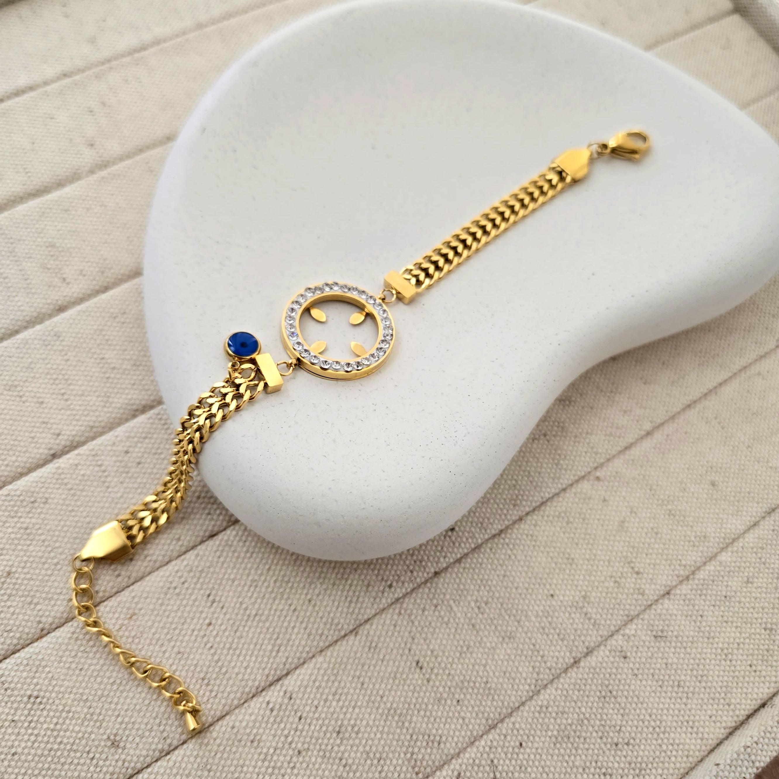 Rio Evil Eye Bracelet-1  taahirajewellery