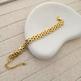 Ruth Cuban Link Bracelet-1  taahirajewellery