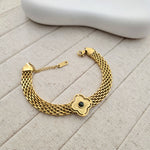 Clovery Link Chain Bracelet-1  taahirajewellery