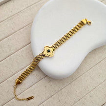 Clovery Link Chain Bracelet-2  taahirajewellery