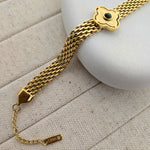 Clovery Link Chain Bracelet-3  taahirajewellery