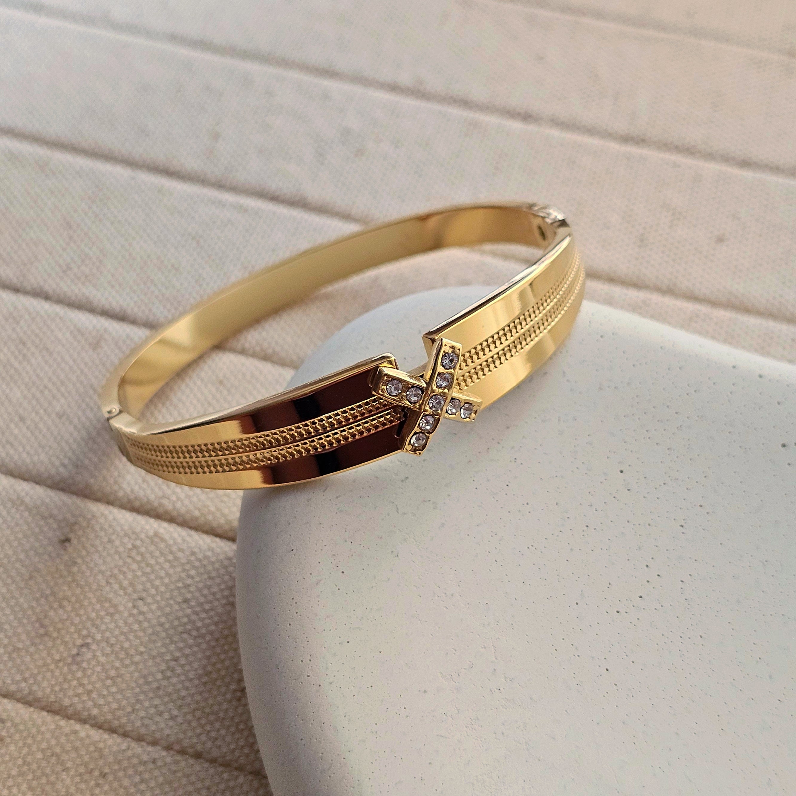 Zelda Bangle Bracelet-2  taahirajewellery