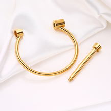 Olive Gold Plated Bangle Bracelet-6  taahirajewellery