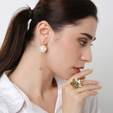 Bianca Gold Flower Ring
