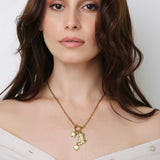 Boots Charm Lock Necklace