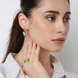 Bow Zircon Ring