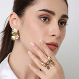 Butterfly Adjustable Ring