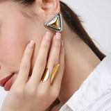 Faith Gold Plated Ring