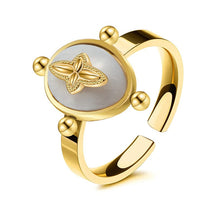 Vintage Pearl Geometric Ring-4  taahirajewellery