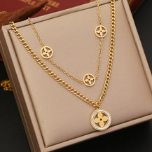 Angela Layered Necklace-4  taahirajewellery