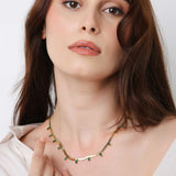 Jade Gold Plated Necklace
