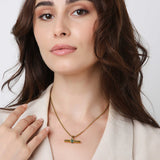 Lulu Gold Plated Necklace