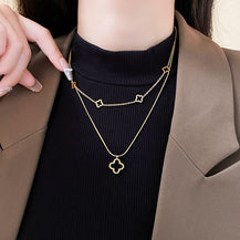 Danna Layered Necklace-4  taahirajewellery