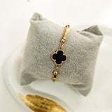 Dora Black Clover Bracelet