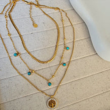 Dream Triple Layered Necklace-3  taahirajewellery