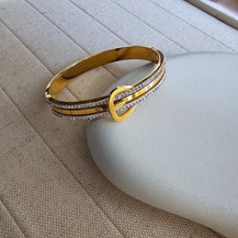 Grace Buckle Bangle Bracelet-2  taahirajewellery