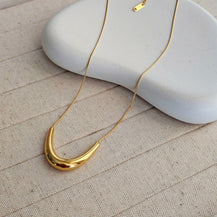 Stella U shape Necklace-1  taahirajewellery