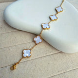 White Clover Bracelet