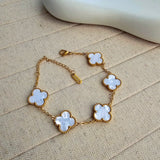 White Clover Bracelet