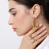 Quinn Gold Plated Ring