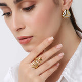 Rumi Zircon Earrings