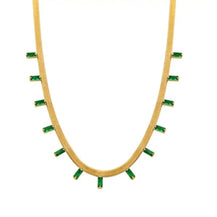 Jade Gold Plated Necklace-6  taahirajewellery