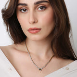 Tree Of Life Zircon Necklace