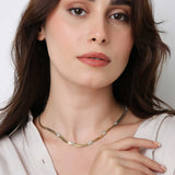 Zircon Butterfly Chain Necklace
