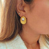 Ava Zircon Stud Earrings