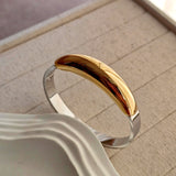 Molly Silver Bangle Bracelet
