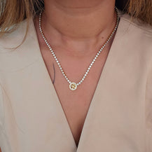 Tree Of Life Zircon Necklace-2  taahirajewellery