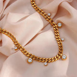 Cuban Link Choker Necklace