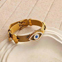 Evil Eye Adjustable Strap Bracelet-2  taahirajewellery
