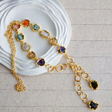 Knot Brass Necklace