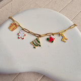 Christmas Charm Bracelet
