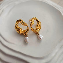 Rhea Pearl Earrings-4  taahirajewellery