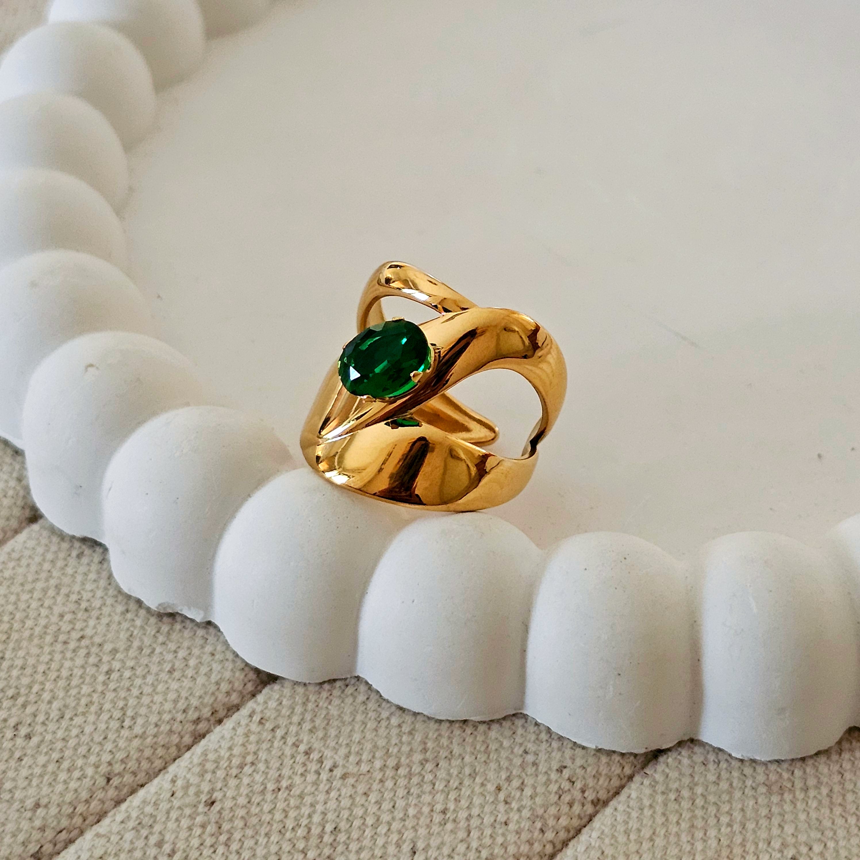 Riley Rings Riley Emerald Ring