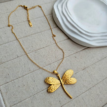 Dragonfly Pandent Necklace-2  taahirajewellery