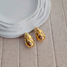 Beth Zircon Drop Earrings-1  taahirajewellery