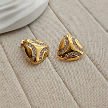 Rumi Zircon Earrings-2  taahirajewellery