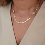 Butterfly Shell Necklace-2  taahirajewellery