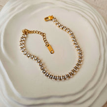 Isla Marquise cut Tennis Bracelet-2  taahirajewellery