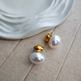 Sasha Pearl Stud Earrings
