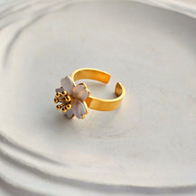 Ayra G.P Flower Ring-2  taahirajewellery