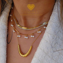 Abby Pearl Tassel Necklace-3  taahirajewellery