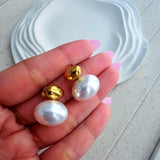 Sasha Pearl Stud Earrings